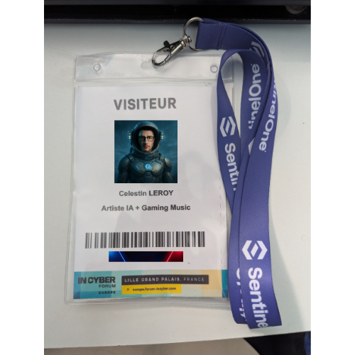 Preuve photo — InCyber 2025 (QR masqué)